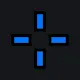 123 blue custom crosshair