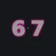 67 custom crosshair
