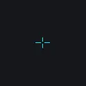 aa cyan custom crosshair