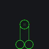 bb green animated custom crosshair