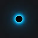 Blue circle cyan custom crosshair