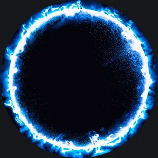 Blue Void blue animated custom crosshair