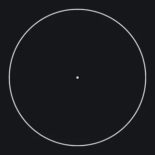 circle white custom crosshair