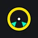 Circular Point yellow custom crosshair