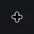 Clover Ascended white custom crosshair