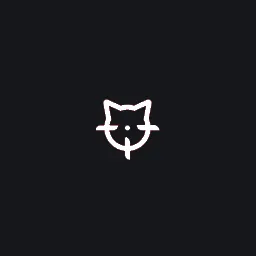 white cat crosshair