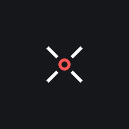 自旋转红白 white animated custom crosshair