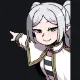 1 white custom crosshair