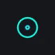 ...   _._  _.__ cyan custom crosshair