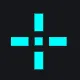 1 cyan custom crosshair