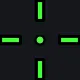Dot.V6 green custom crosshair