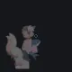 Femboy with an crosshair