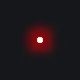 Glowing red dot custom crosshair