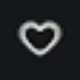 heart white custom crosshair