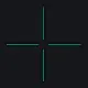 Long Green Simple green custom crosshair