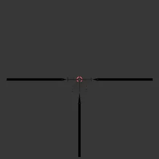 Nightforce ATACR FcDMX 8X (or thin crosshair illumination)