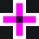 pink white custom crosshair