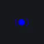 Rainbow blue animated custom crosshair