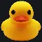 Rubber Ducky orange custom crosshair