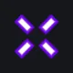 RUST purple custom crosshair