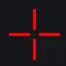Rust red custom crosshair