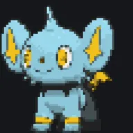 Shinx cyan animated custom crosshair
