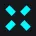 Stinger dynamic cross cyan custom crosshair