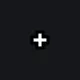 white cross outline white custom crosshair
