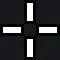 White Crosshair