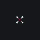 X red white custom crosshair