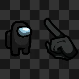 Among us animated mouse cursor
