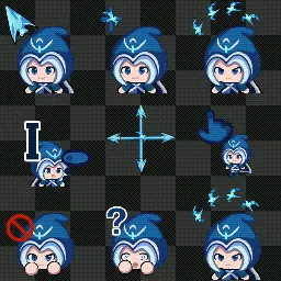 Ashe animated mouse cursor