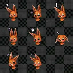 Babs pointer pack. mouse cursor
