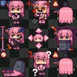 Bocchi - Bocchi the rock animated mouse cursor