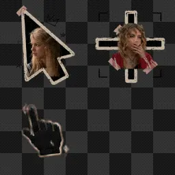 Cassie Ainsworth skins mouse cursor