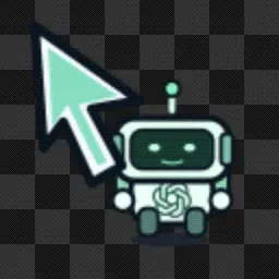ChatGPT Buddy Blink animated mouse cursor