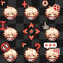 Chibi Mydei | HSR animated mouse cursor