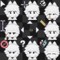 Claire FPE animated mouse cursor