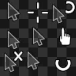 Clear V1 animated mouse cursor