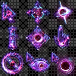 Crimson Breach animated mouse cursor