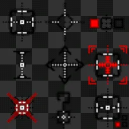 Gaming Crosshair Cursor Animated