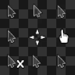 CrystalClear animated mouse cursor