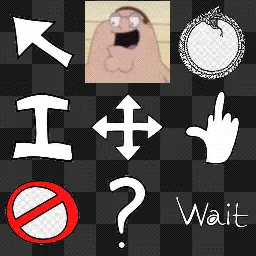 CURSED MOUSEPACK UPDATED mouse cursor