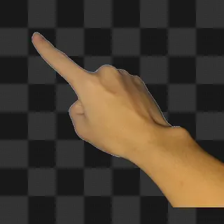 食指 mouse cursor