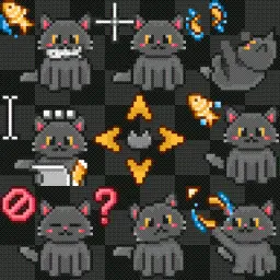 кот2 animated mouse cursor