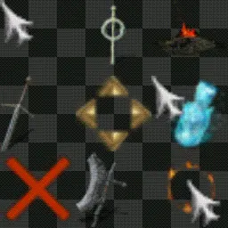 Dark Souls animated mouse cursor
