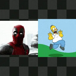 Deadpool/simpsons GIF Mouse Pointer animated mouse cursor