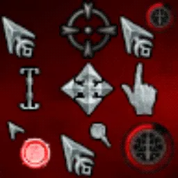Diablo IV animated mouse cursor
