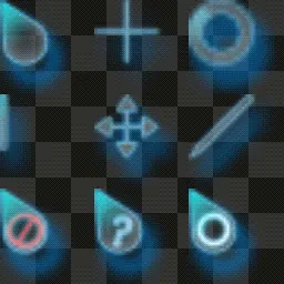 drops mouse cursor
