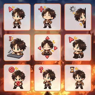 Eren Yeager - Attack on Titan (Shingeki no Kyojin) Cursor